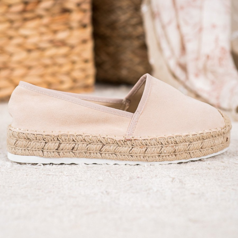 Seastar Bézs velúr espadrillák 2