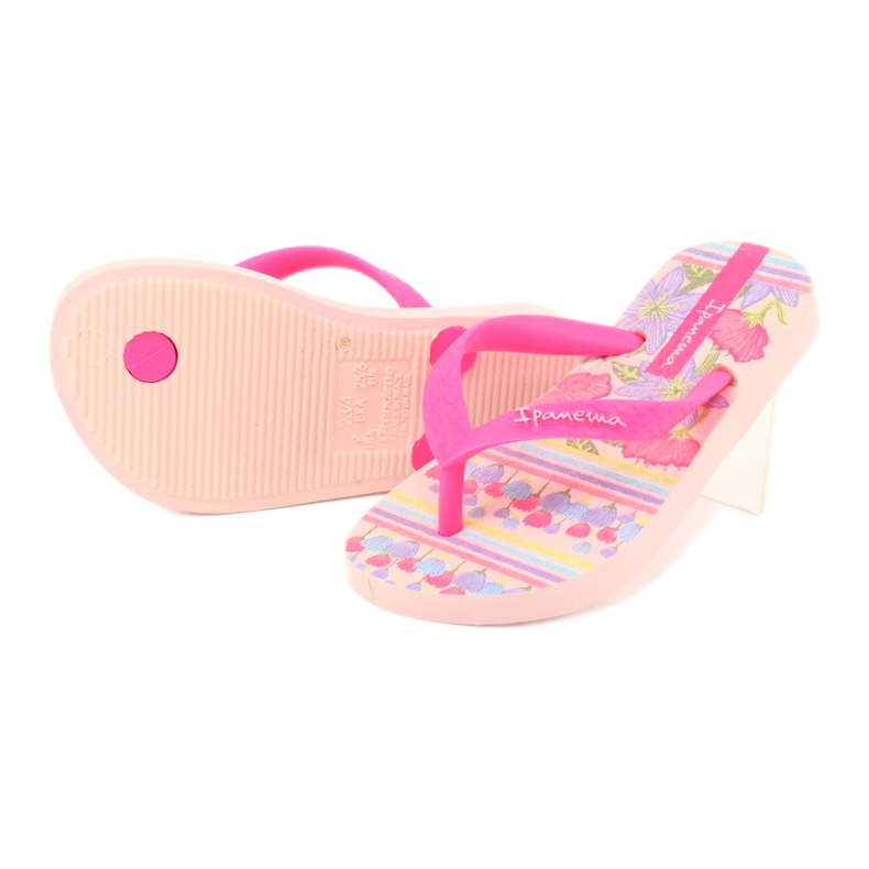 Ipanema A lányok flip flops rózsaszín neon 82773 3