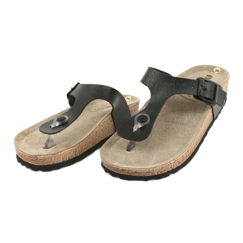 Profilaktikus női Inblu NM020 papucs fekete 2