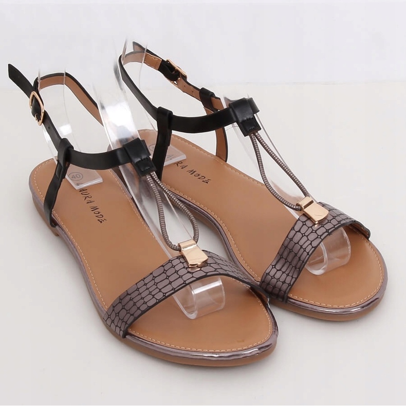 Fekete női szandál WL014 Fekete 1