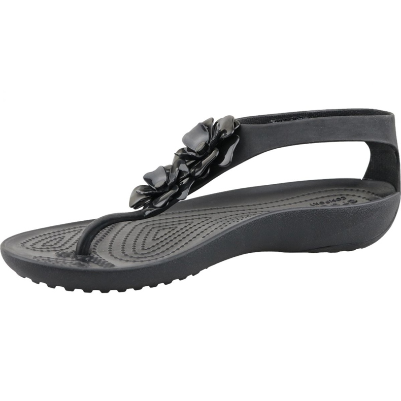Crocs Serena Embellish Flip W 205600-060 fekete rózsaszín 1