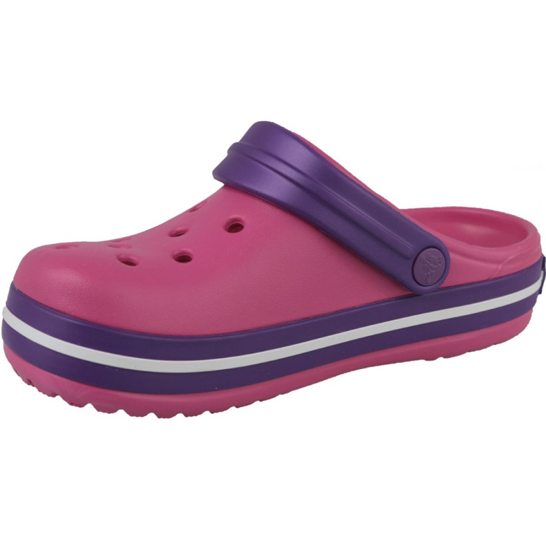 Crocs Crocband Clog Jr 204537-600 ibolya rózsaszín 1 Crocs Crocband Clog Jr 204537-600 ibolya rózsaszín 1