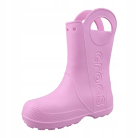 Crocs Handle It Rain Boot Kids Jr 12803-6I2 rózsaszín 1