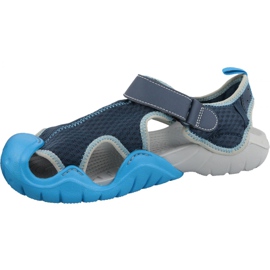 Crocs Swiftwater U 15041-49T szandál sötétkék kék 1