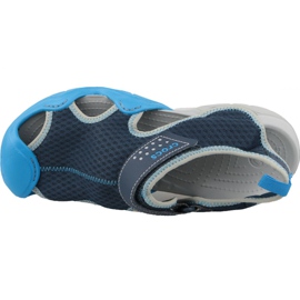 Crocs Swiftwater U 15041-49T szandál sötétkék kék 2