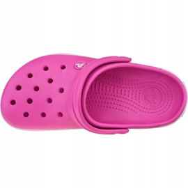 Crocs Crocband 11016-6QR cipő fehér rózsaszín 2