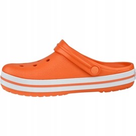 Crocs Crocband 11016-846 cipő fehér narancs 1