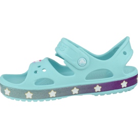 Crocs Fun Lab Unicorn Charm szandál K 206366-4O9 kék 1 Crocs Fun Lab Unicorn Charm szandál K 206366-4O9 kék 1