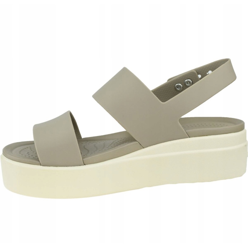 Crocs Brooklyn Low Wedge 206453-15W barna 1
