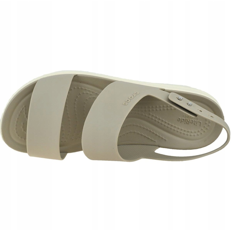 Crocs Brooklyn Low Wedge 206453-15W barna 2