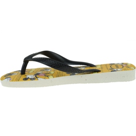 Havaianas Disney Stylish 4123500-3624 papucs fekete sárga 1