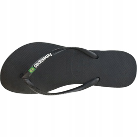 Havaianas Slim Brasil 4140713-0090 papucs fekete 2