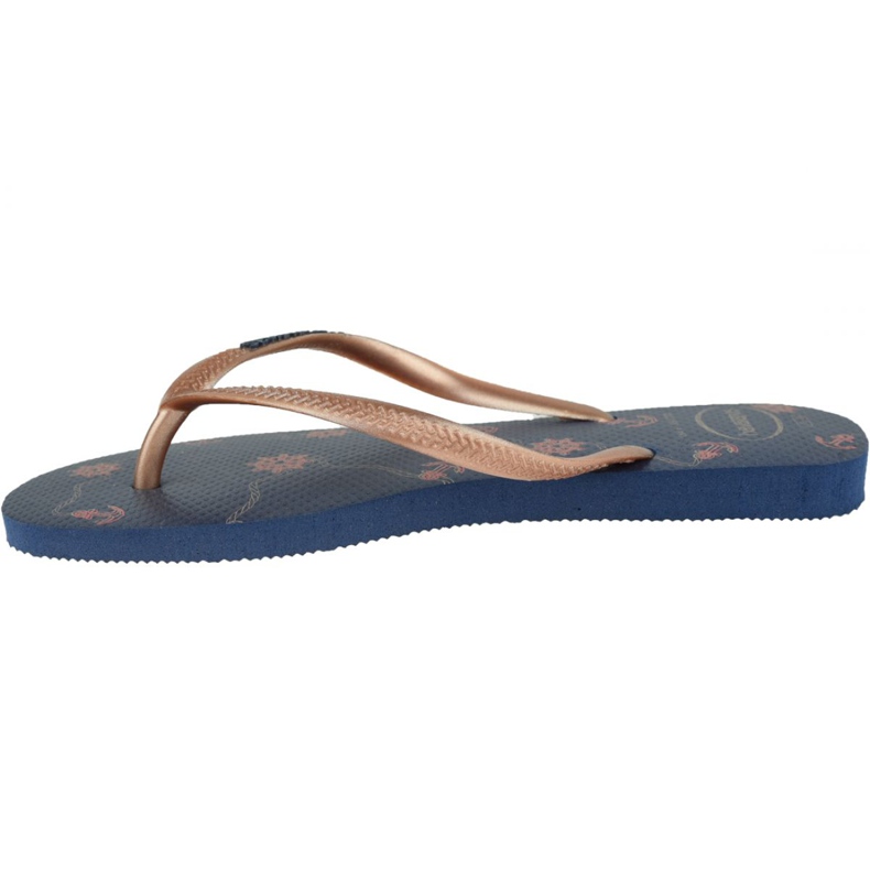 Havaianas Slim Nautial 4137125-1754 papucs ibolya sötétkék 1
