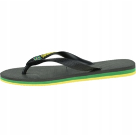 Havaianas Brasil Layers 4140715-0090 papucs fekete 1