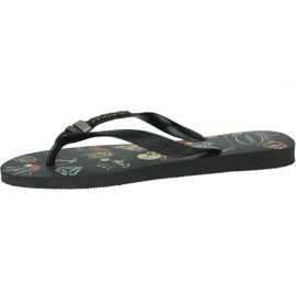 Havaianas Top Tribo 4144505-0090 papucs fekete 1