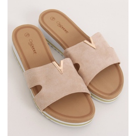 Női bézs papucs G-5035 Bézs 1