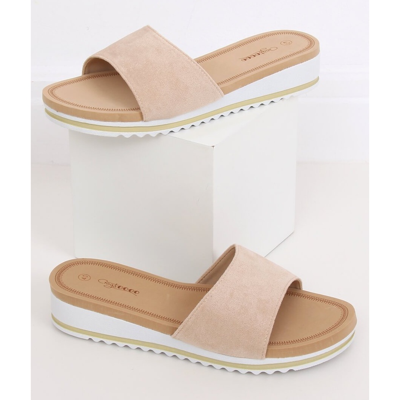 Női bézs papucs G-5036 Bézs 1