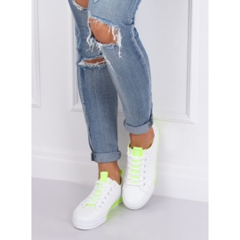 Fehér női cipők CC-17 Green zöld 2