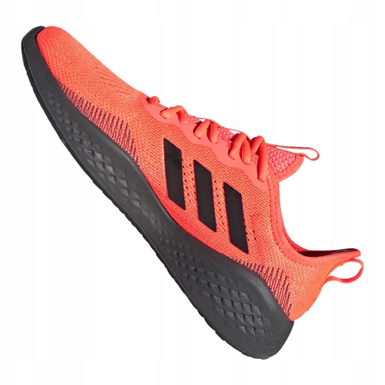 Futócipő adidas Fluidflow M EG3664 fekete narancssárga 2