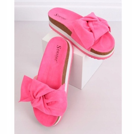 Női rózsaszín papucs SS116P Fushia 2