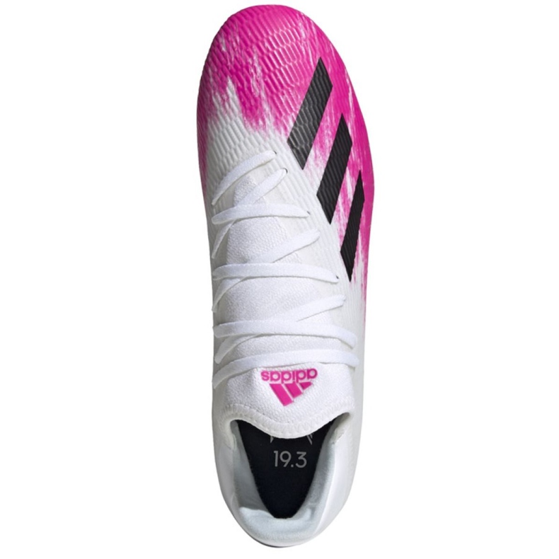 Adidas X 19.3 Fg M EG7132 futballcipő piros fehér 2