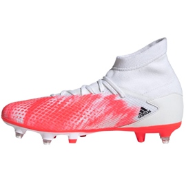 Adidas Predator 20.3 Sg M EG0911 futballcipő piros fehér 2 Adidas Predator 20.3 Sg M EG0911 futballcipő piros fehér 2