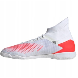 Belső cipő adidas Predator 20.3 In M EG0916 fehér piros 2