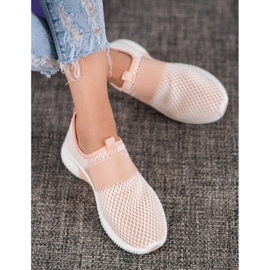 SHELOVET Klasszikus áttört sliponok rózsaszín 1 SHELOVET Klasszikus áttört sliponok rózsaszín 1