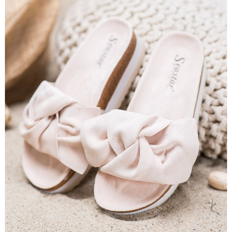 Seastar Alkalmi velúrpapucs barna 1