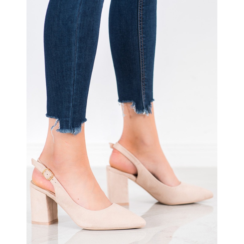 Seastar Velúr szivattyúk nyitott sarokkal barna 1