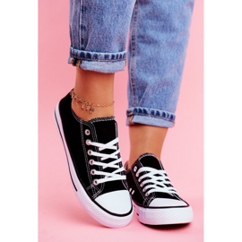 PS1 Omerta fekete cipők fehér talppal 2