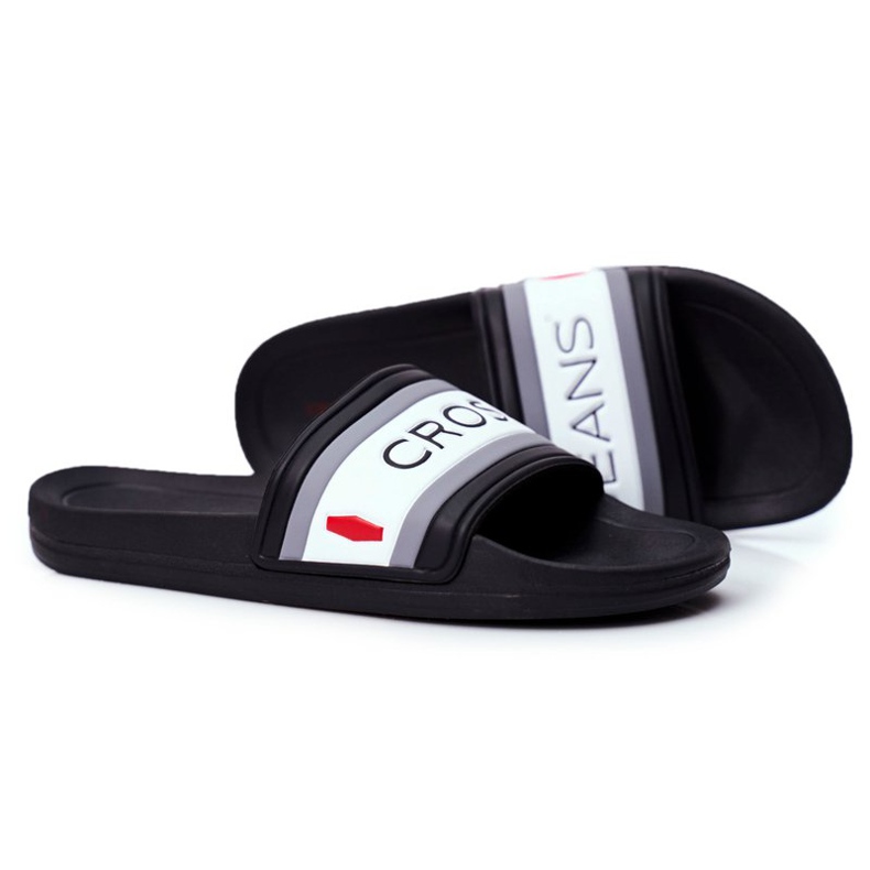 Cross Jeans Férfi papucs Cross farmer fekete FF1R4091C 1