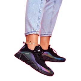 Női sportcipő Big Star Black FF274A053 fekete sokszínű 1