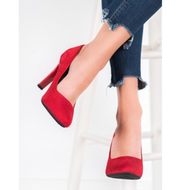 J. Star Elegáns szivattyúk piros 1