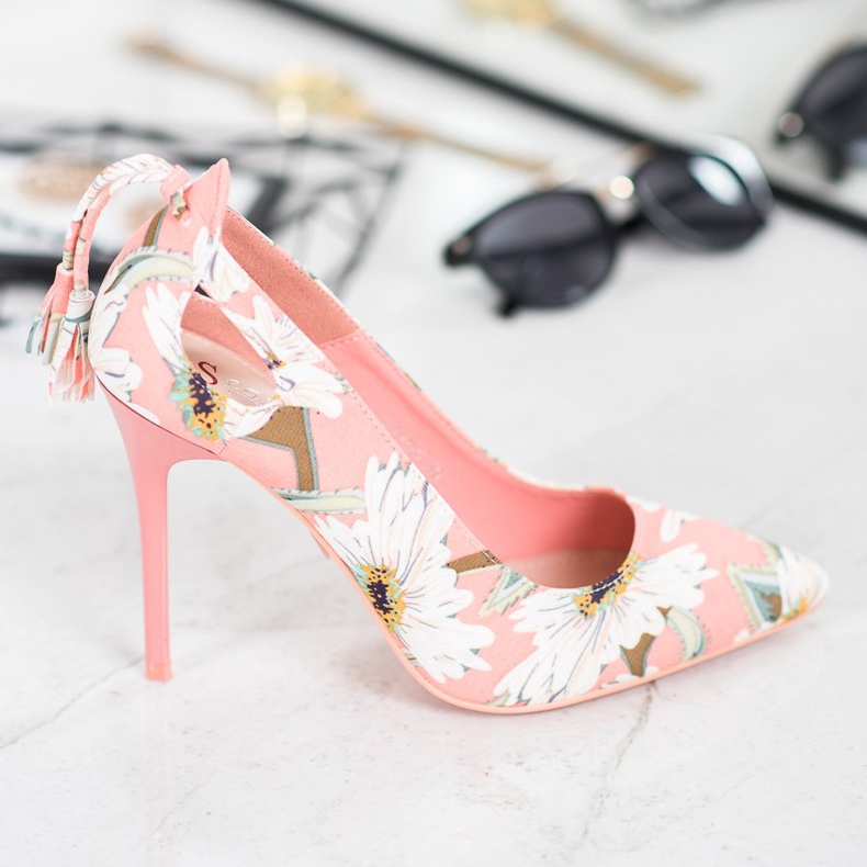 Seastar Stílusos csapok a virágokban rózsaszín sokszínű 2