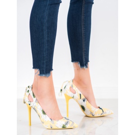 Seastar Stílusos csapok a virágokban sokszínű sárga 1