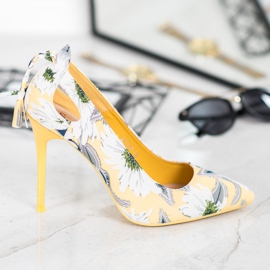 Seastar Stílusos csapok a virágokban sokszínű sárga 2