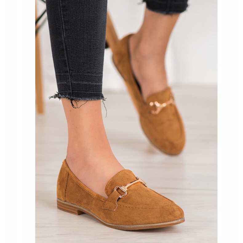 Seastar Elegáns csúszós cipő barna 1