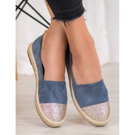 Seastar Espadrilles csillogással kék 2
