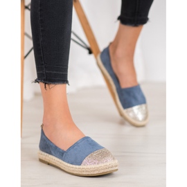 Seastar Espadrilles csillogással kék 1