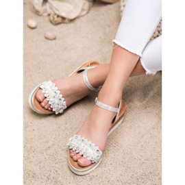 Mannika Elegáns ék díszítéssel szürke 2