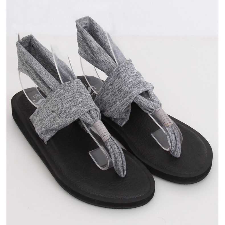 Szürke szandál, pamut, szürke DD81P Szürke 1 Szürke szandál, pamut, szürke DD81P Szürke 1