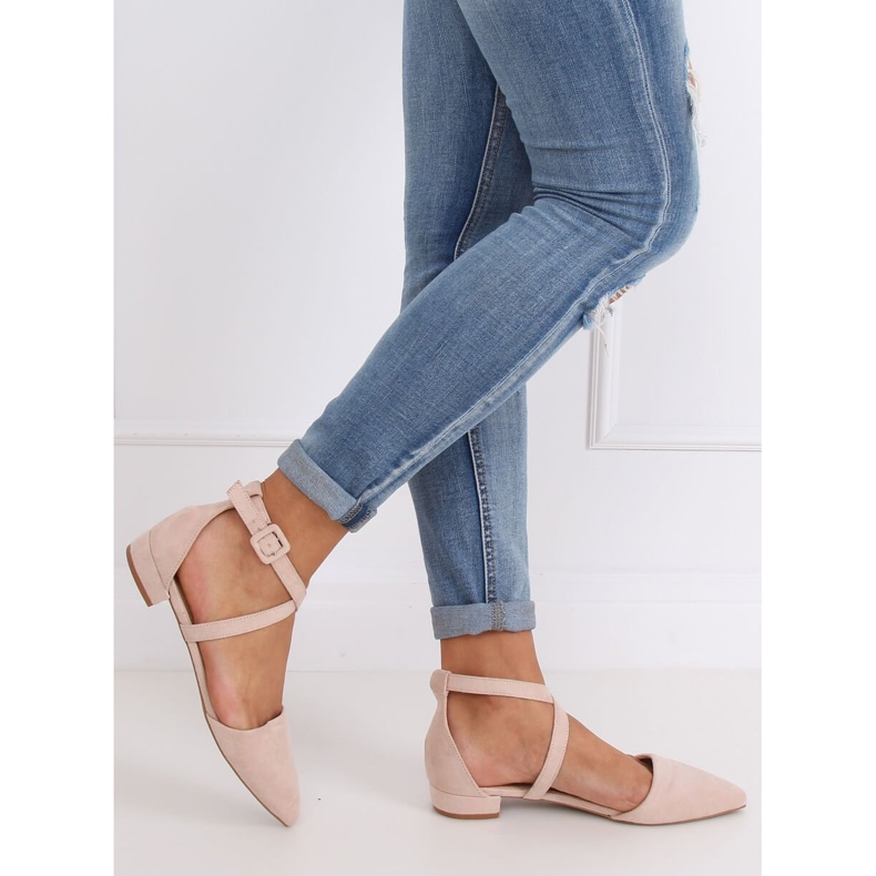 Bézs színű balerinák LL-213P Bézs 2