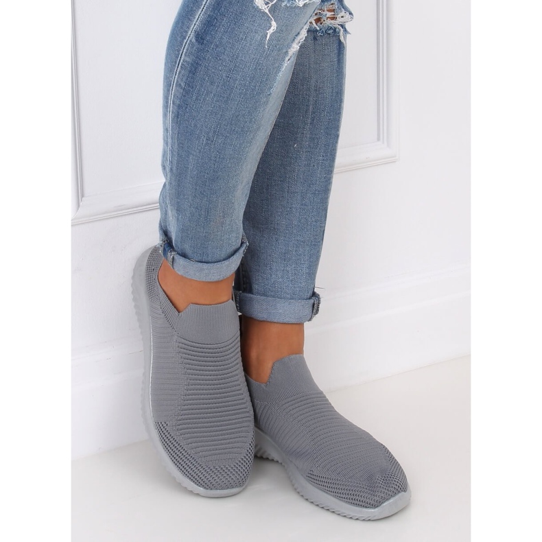 Szürke 9924 Szürke sportcipő 1