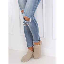 Bézs 9924 Bézs színű sportcipő 1