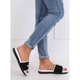 Fekete női fekete papucs G-338 Black 2