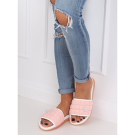 Rózsaszín női rózsaszín papucs G-338 Pink 1