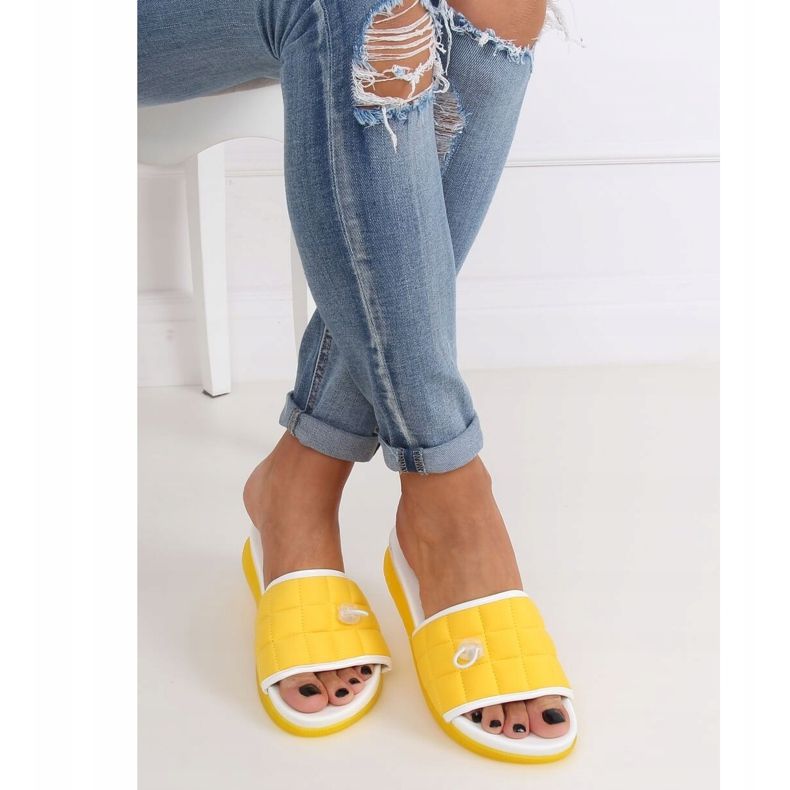 Sárga női papucs G-338 Sárga 1