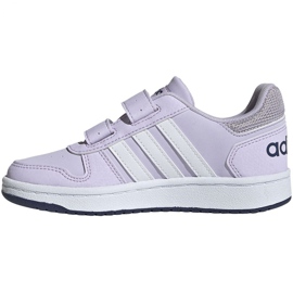 Adidas Hoops 2.0 Cmf Jr EG3771 ibolya sokszínű 2