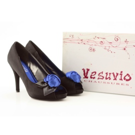 Női McArthur 11bk fekete szivattyú kék 5